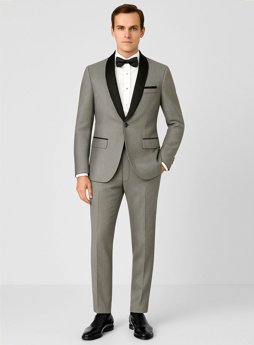 Wool Tuxedo Suit - StudioSuits
