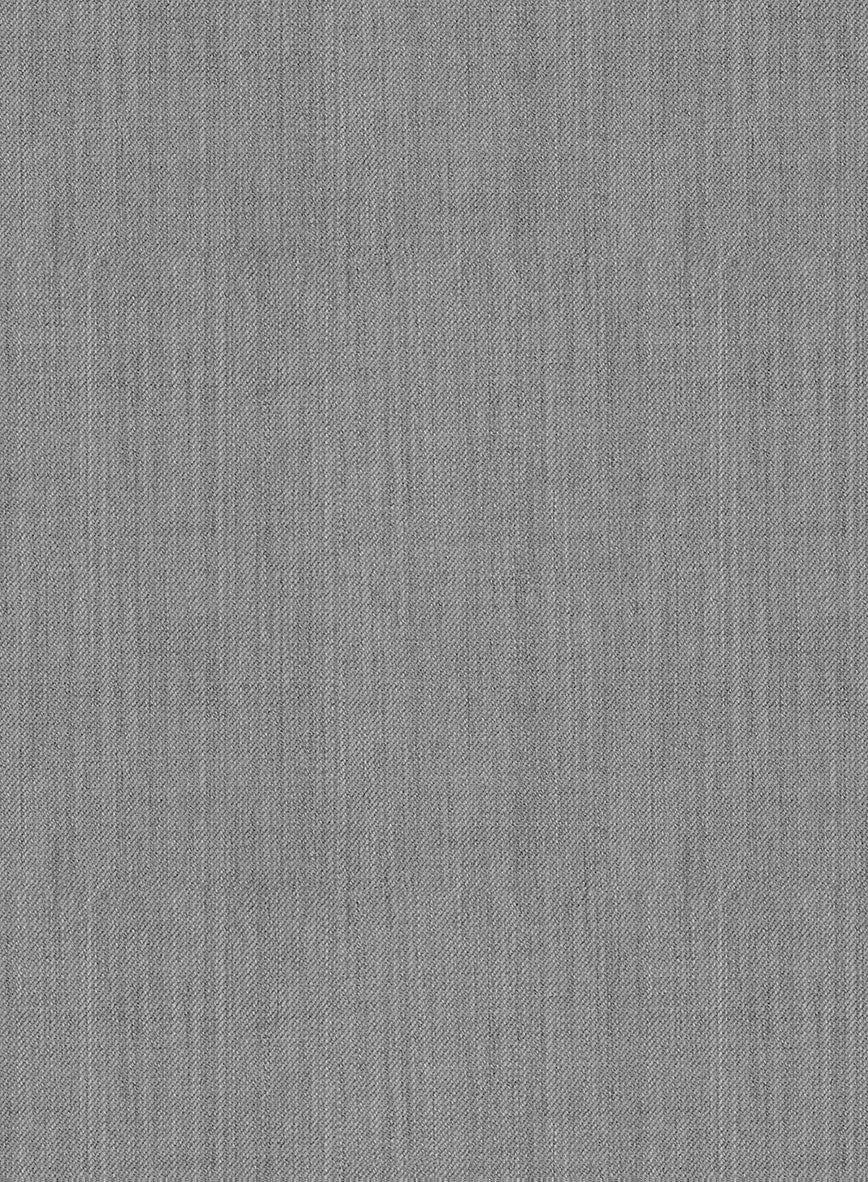 Worsted Light Gray Wool Zoot Suit - StudioSuits