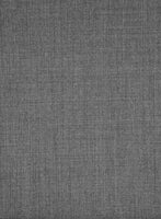 Worsted Mid Charcoal Wool Tuxedo Jacket - StudioSuits
