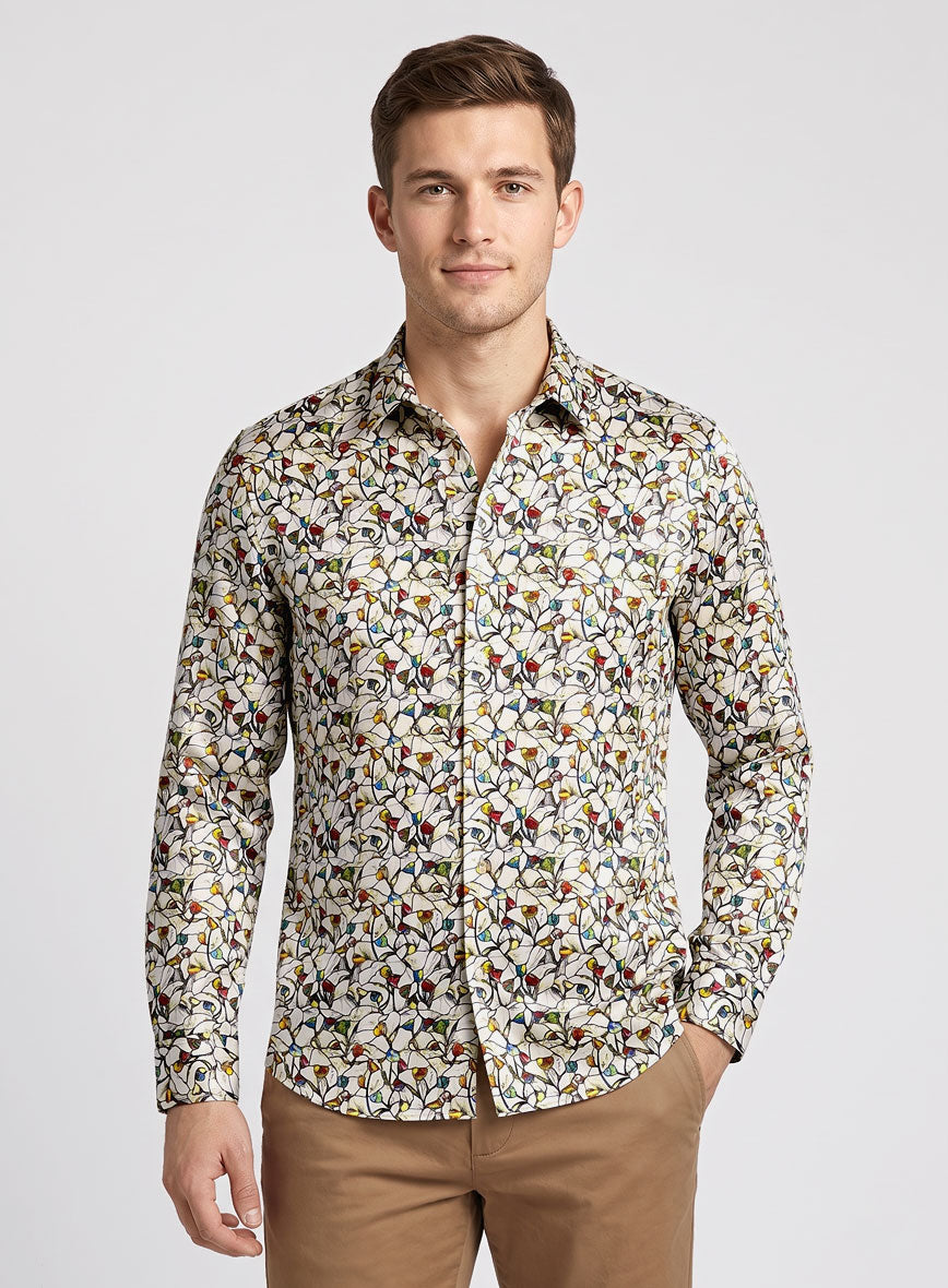 Zanetta Silk Cotton Shirt - StudioSuits