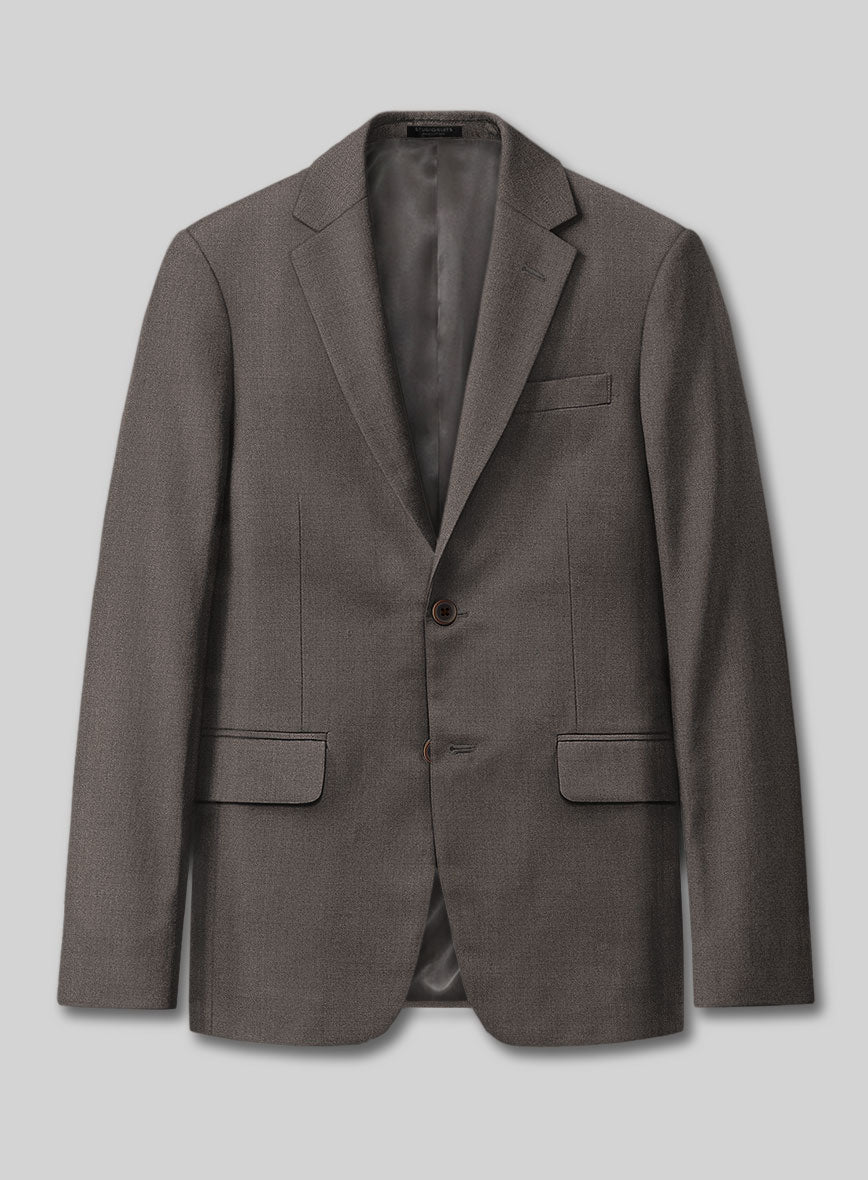 Lanificio Zegna Trofeo Brown Wool Suit – StudioSuits