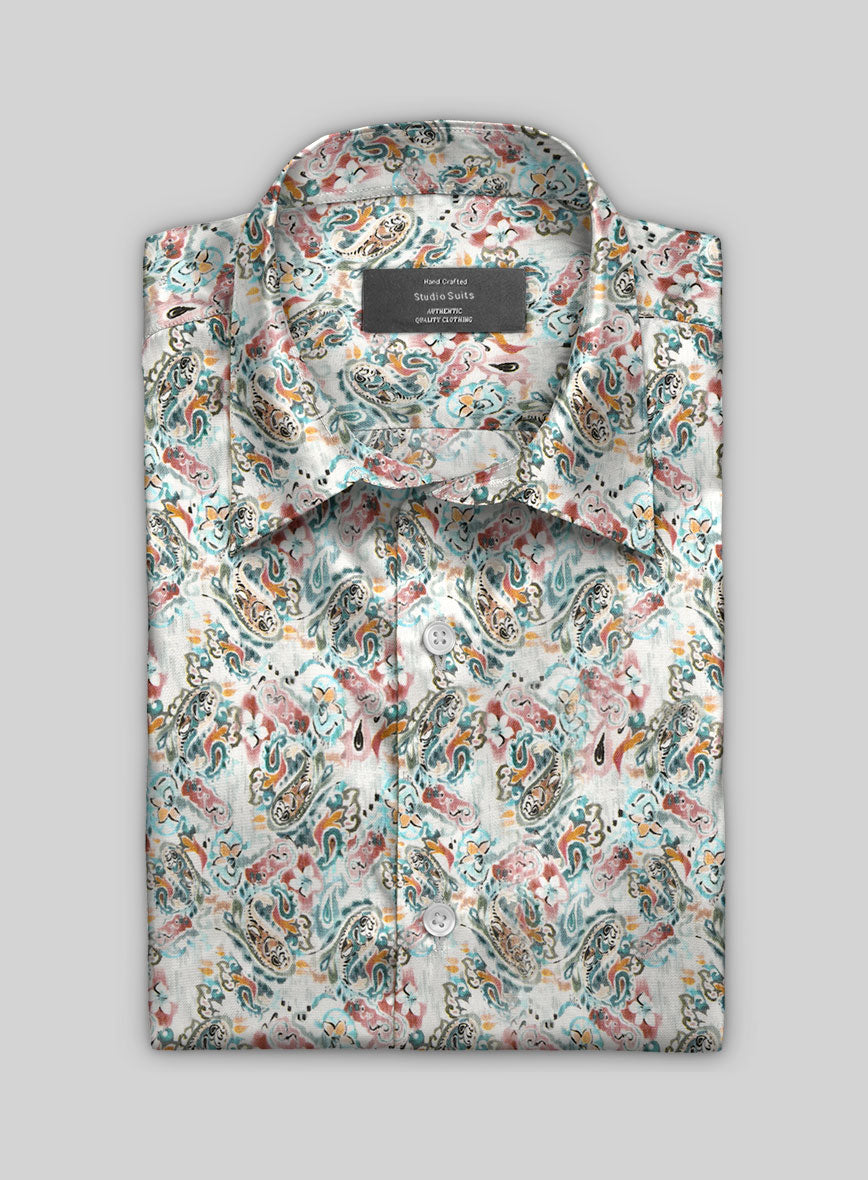 Zevran Silk Cotton Shirt - StudioSuits