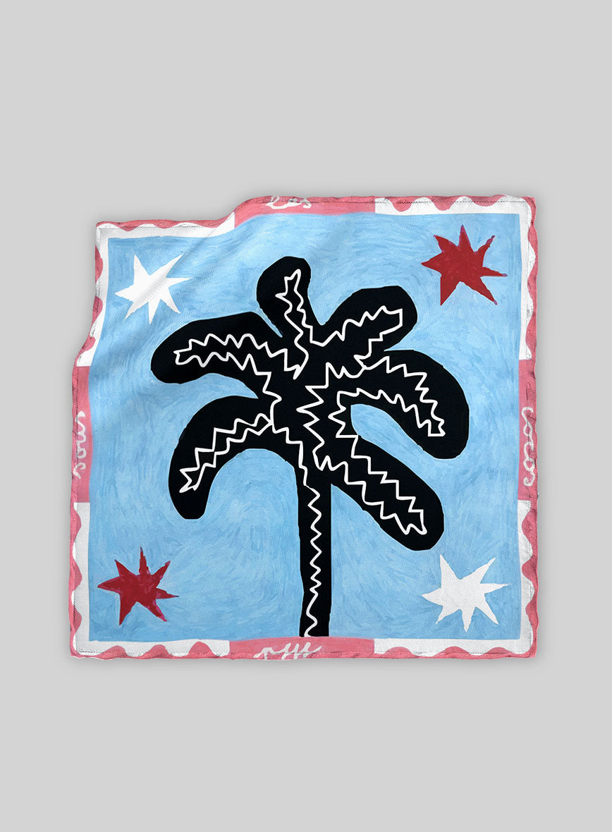 Zigpalma Silk Pocket Square - StudioSuits