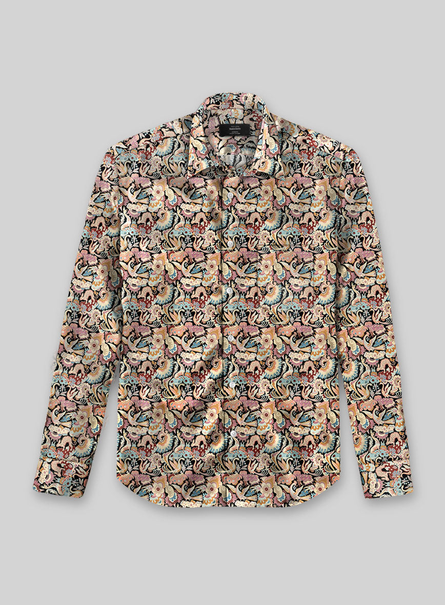 Zulema Silk Cotton Shirt - StudioSuits