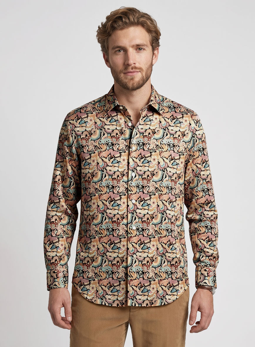 Zulema Silk Cotton Shirt - StudioSuits