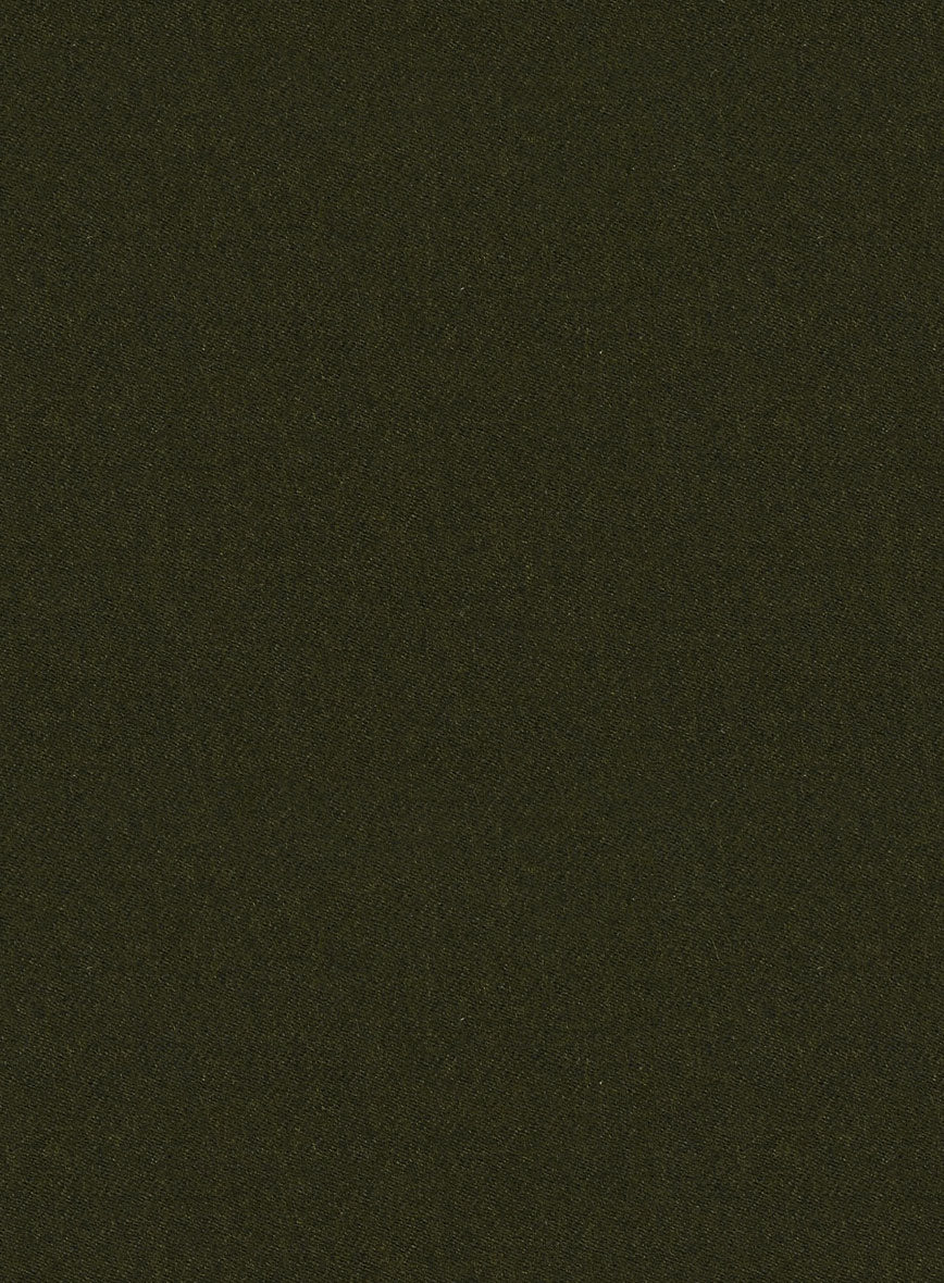 Naples Dark Green Tweed Jacket - StudioSuits