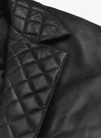 Harper Leather Blazer - StudioSuits