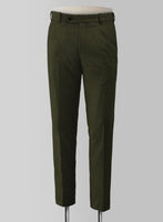 Naples Dark Green Tweed Suit - StudioSuits