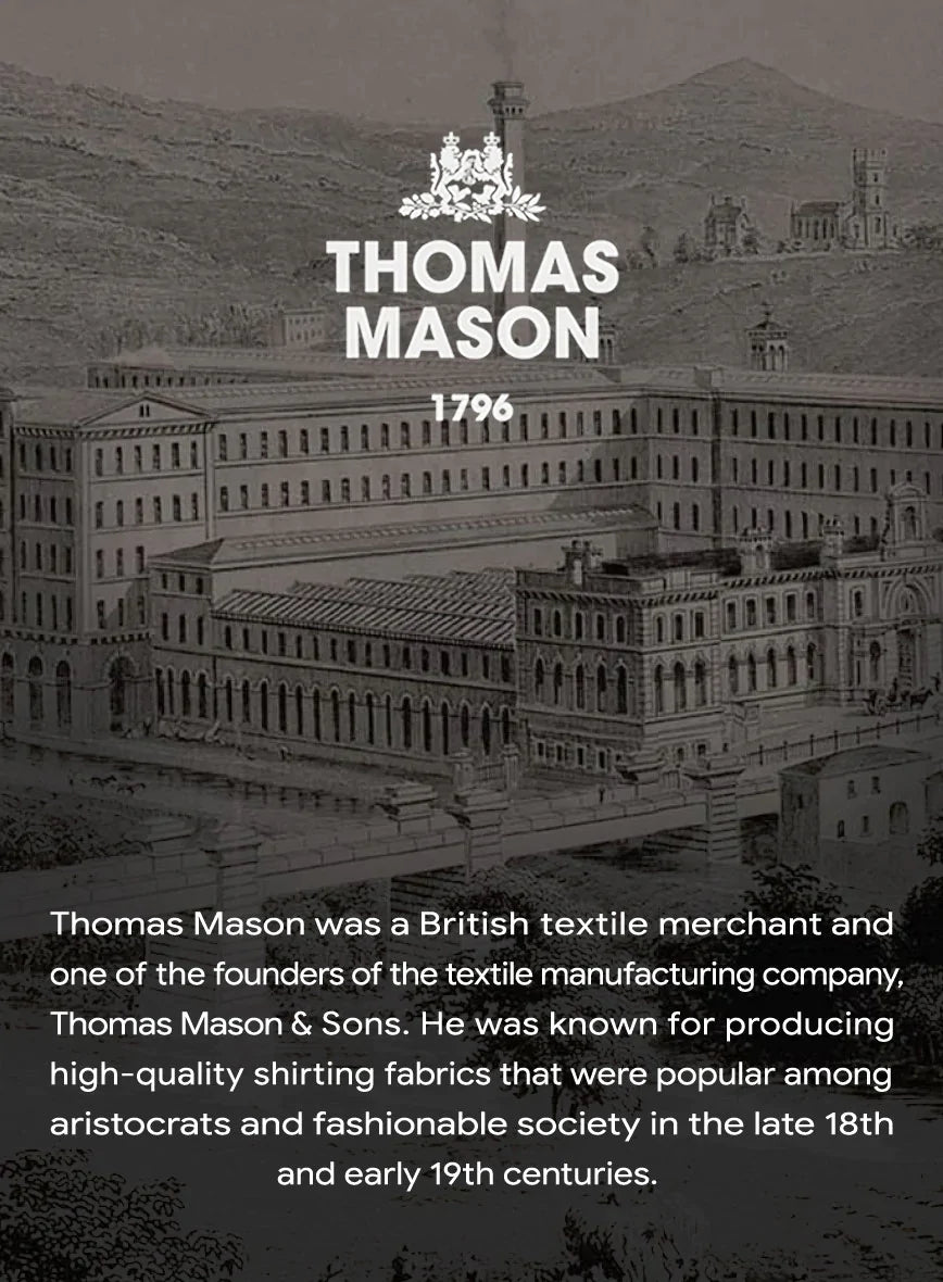 Thomas Mason White Shirt - StudioSuits