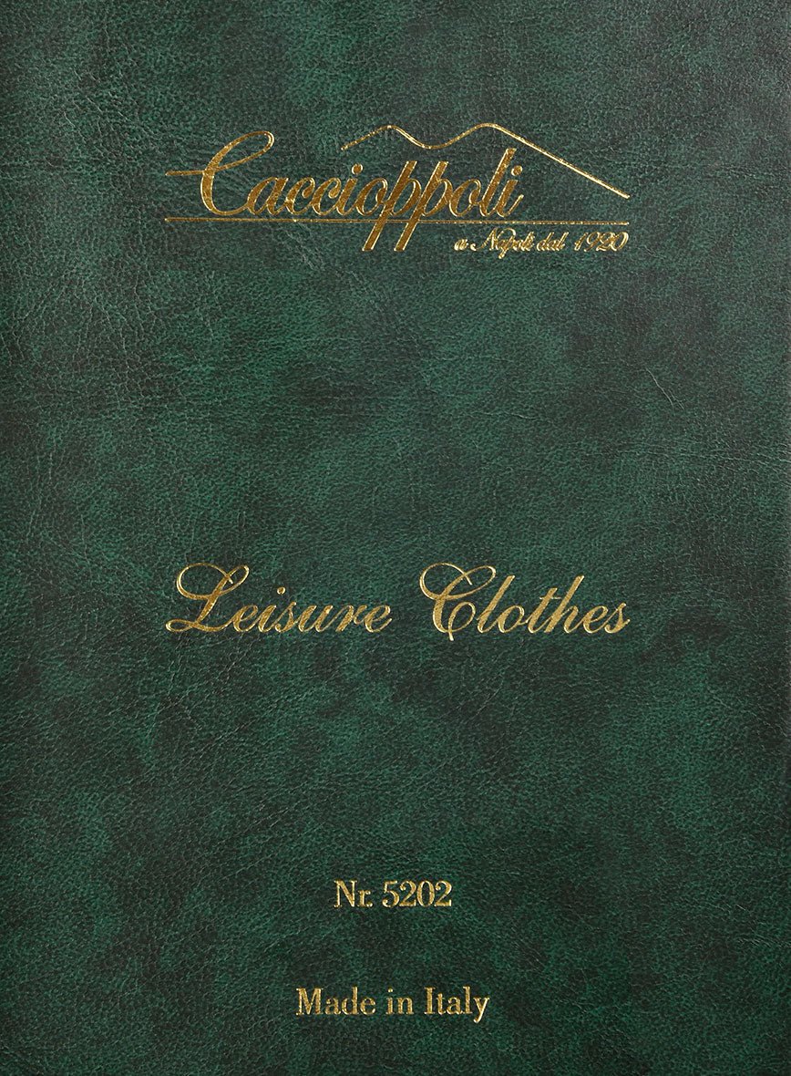 Caccioppoli Ellian Blue Green Wool Suit - StudioSuits