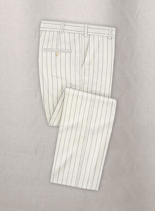 Italian Wool Silk Gnacio Pants - StudioSuits