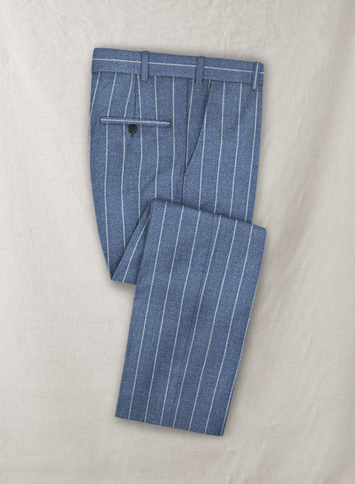 Ariston Limina Wool Cotton Silk Cool Pants - StudioSuits