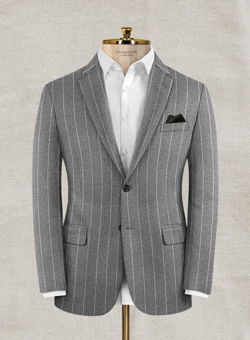 Ariston Niccio Wool Cotton Silk Cool Jacket - StudioSuits