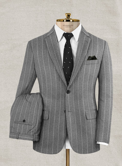 Ariston Niccio Wool Cotton Silk Cool Suit - StudioSuits