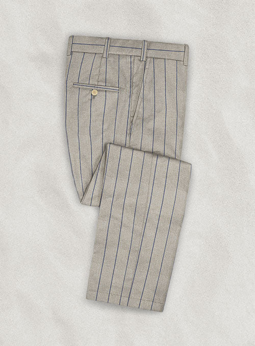 Ariston Papell Wool Cotton Silk Cool Pants - StudioSuits