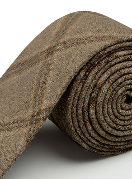 Tweed Tie - Autumn Beige - StudioSuits