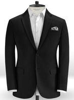 Black Stretch Chino Suit - StudioSuits