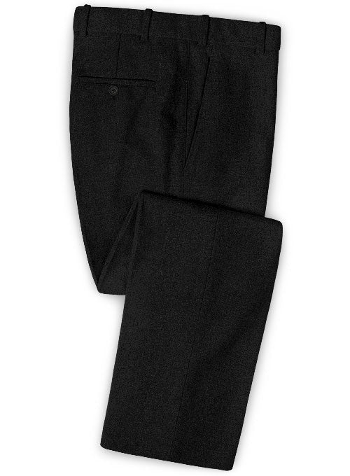 Black Tweed Pants - StudioSuits