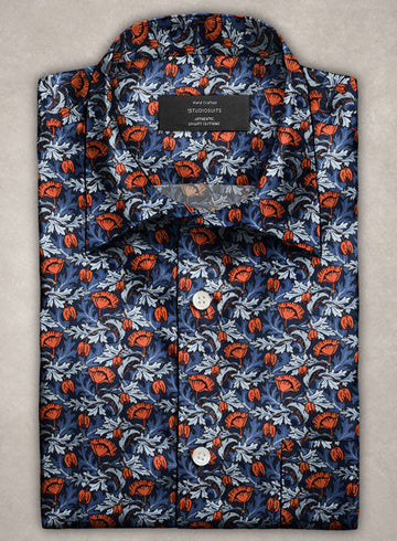 Bloom Cupro Shirt - StudioSuits