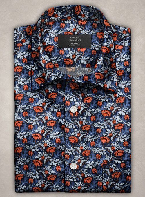 Bloom Cupro Shirt - StudioSuits