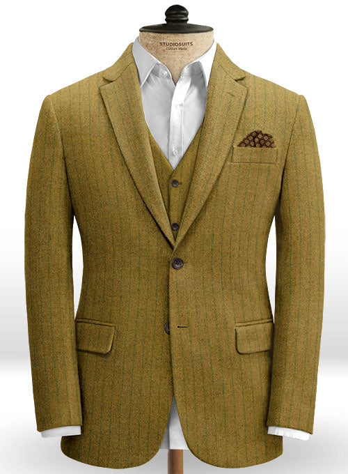 Bologna Tweed Rust Jacket - StudioSuits