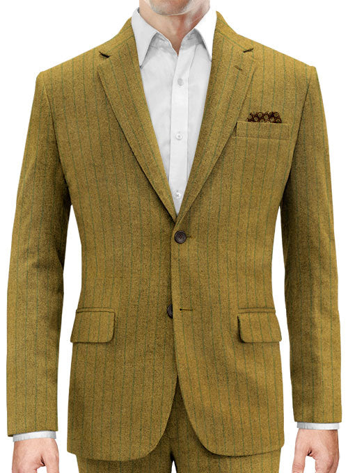 Bologna Tweed Rust Jacket - StudioSuits
