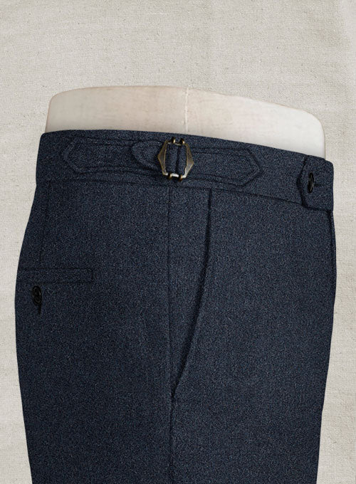 Blue Heavy Highland Tweed Trousers – StudioSuits