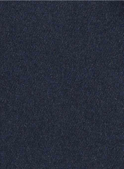 Blue Heavy Tweed Overcoat - StudioSuits