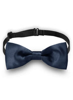 Blue Satin Bow - StudioSuits