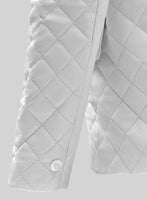 Bocelli Quilted Tuxedo Leather Blazer - StudioSuits