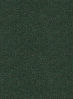 Bottle Green Herringbone Tweed Waist Coat - StudioSuits