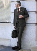 Bristol Anrico Charcoal Checks Suit - StudioSuits