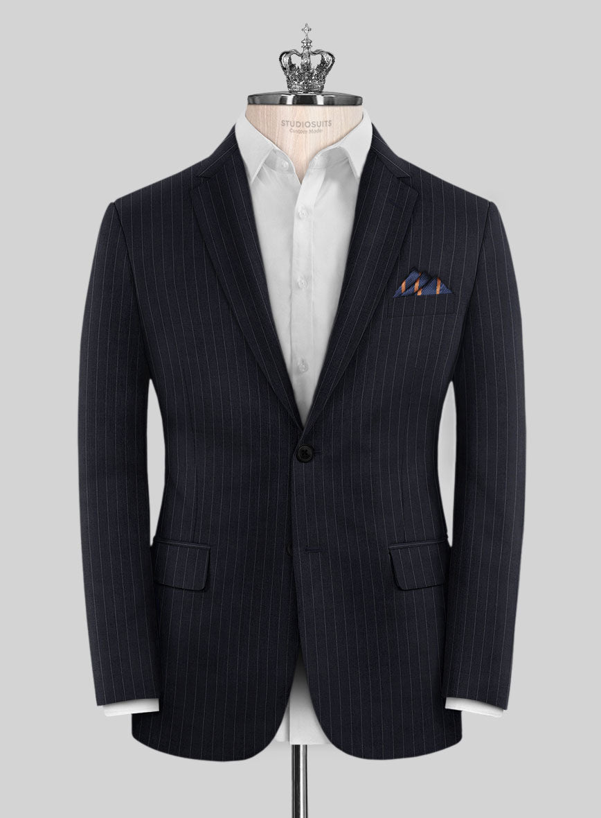 Bristol Blue Classic Stripe Suit - StudioSuits