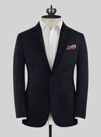 Bristol Blue Chalkstripe Jacket - StudioSuits