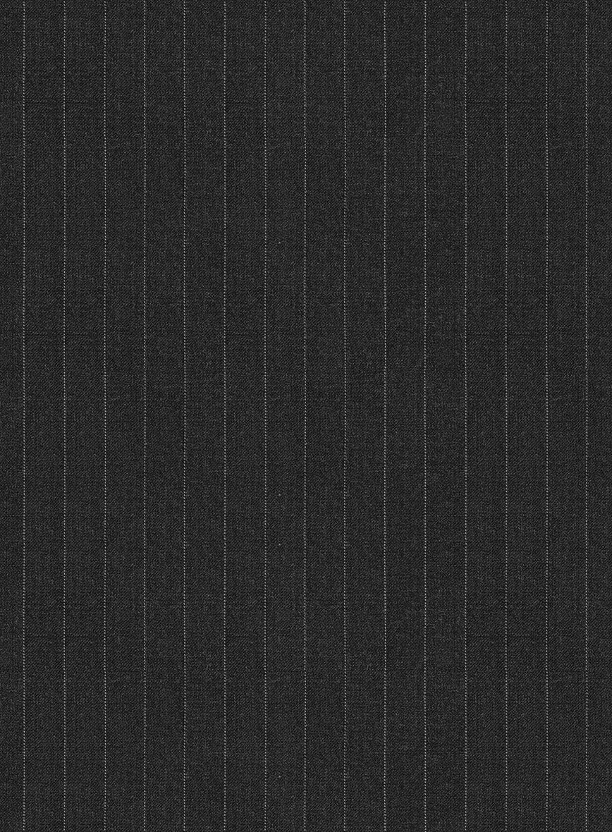 Bristol Charcoal Chalkstripe Jacket - StudioSuits