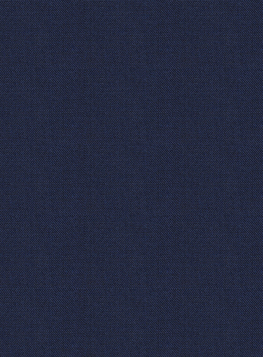 Bristol Dark Midnight Blue Sharkskin Pants - StudioSuits