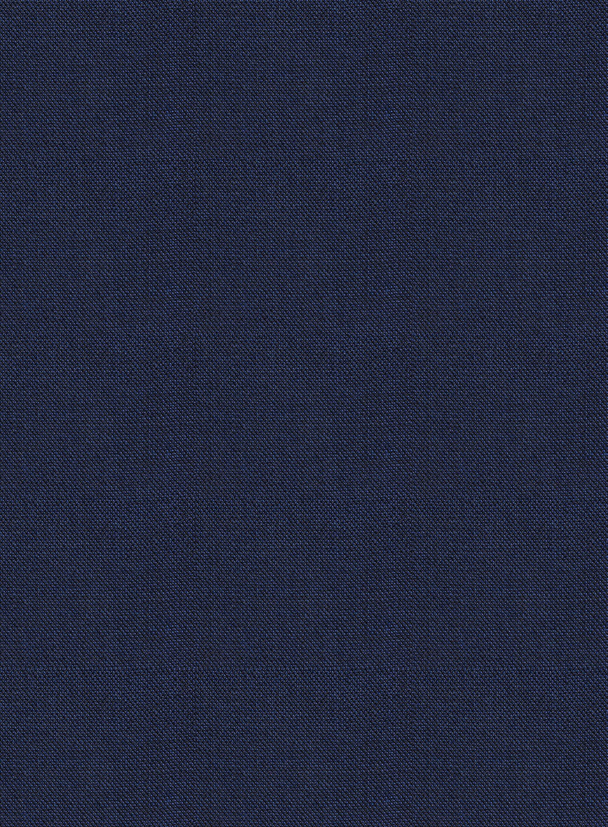 Bristol Dark Midnight Blue Sharkskin Suit - StudioSuits