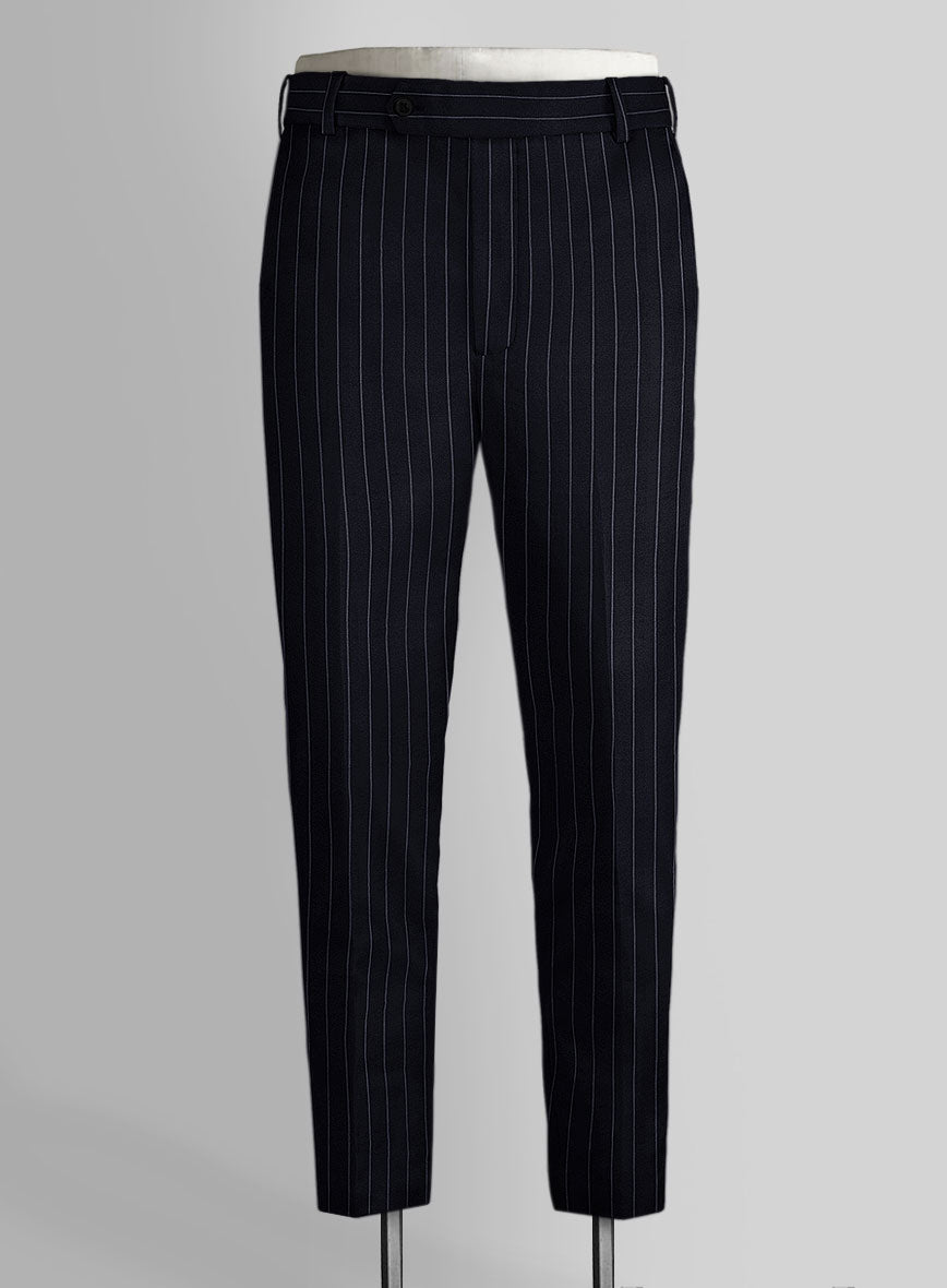 Bristol Deep Blue Rope Stripe Suit - StudioSuits