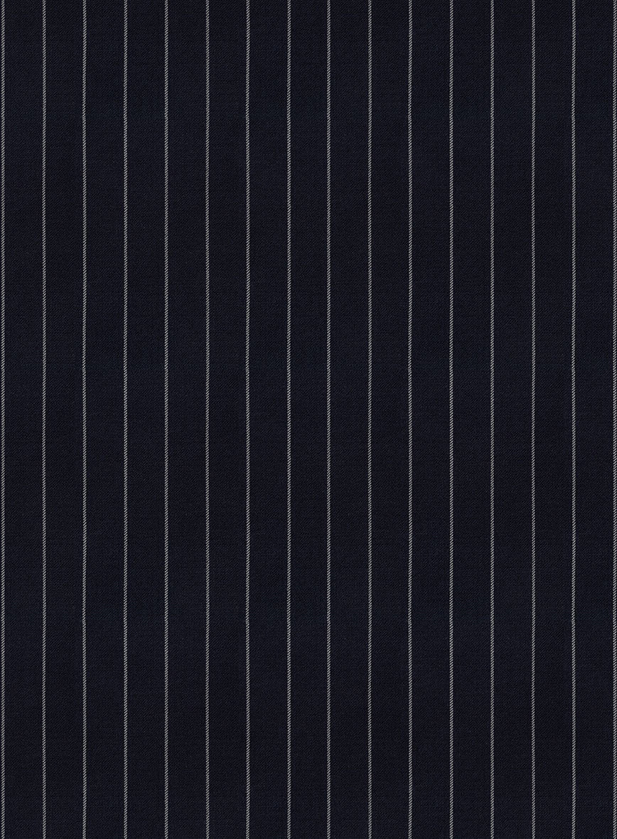 Bristol Deep Blue Rope Stripe Suit - StudioSuits