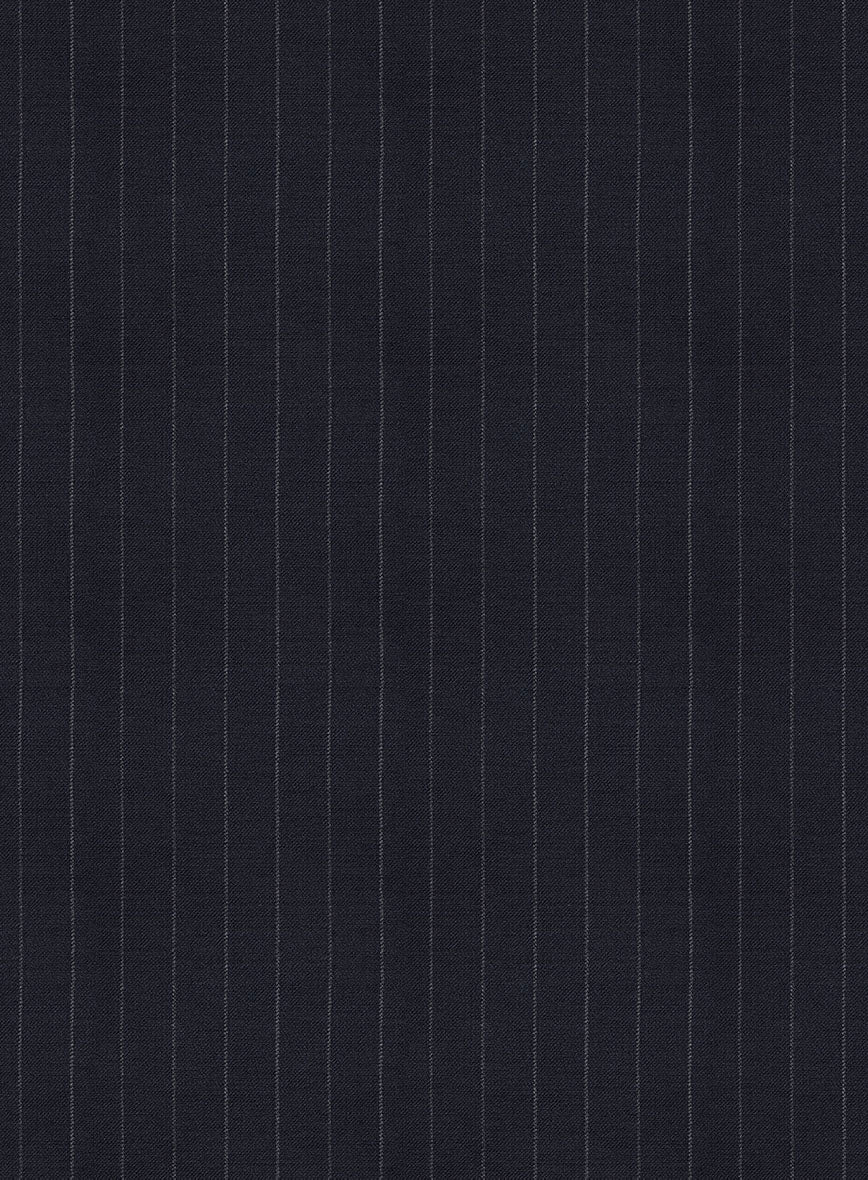 Bristol Dark Blue Regal Stripe Jacket - StudioSuits