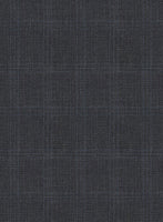 Bristol Fiora Gray Glen Wool Pants - StudioSuits