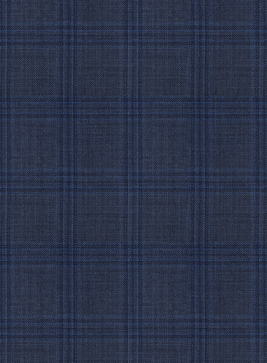 Bristol Glen Blue Egeri Pants - StudioSuits