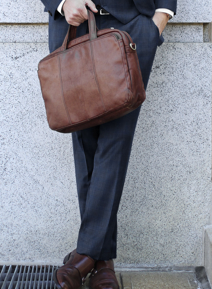 Bristol Glen Blue Egeri Suit - StudioSuits