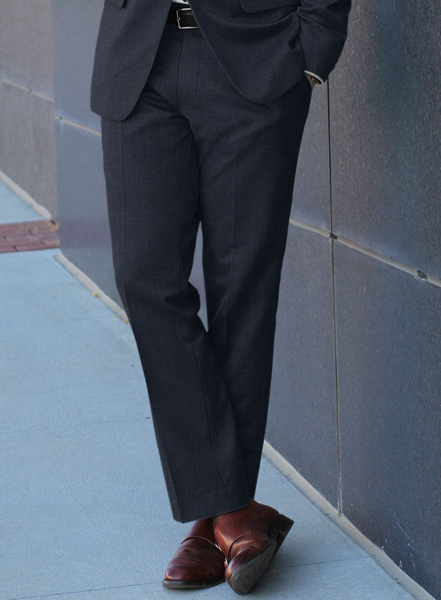 Bristol Glen Blue Pants - StudioSuits