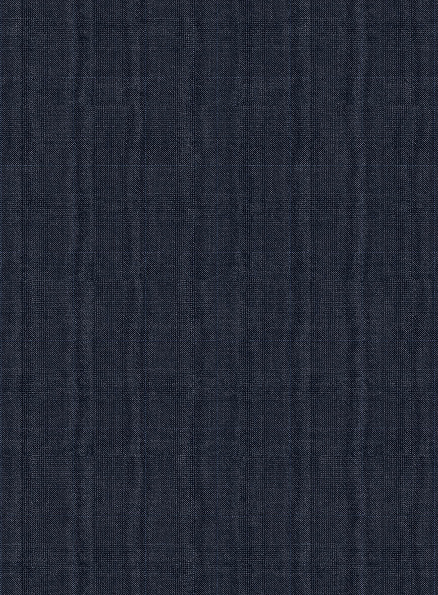 Bristol Glen Blue Pants - StudioSuits