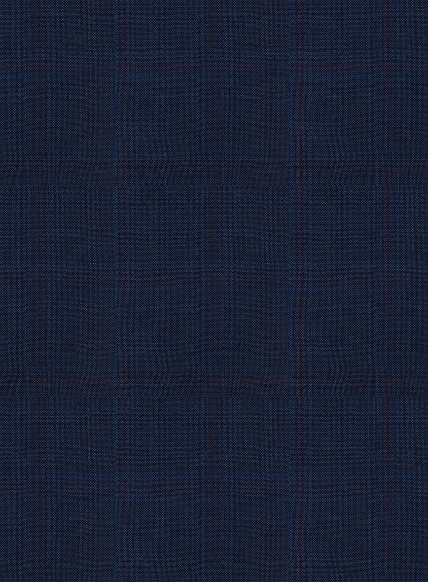 Bristol Glen Blue Sauli Suit - StudioSuits