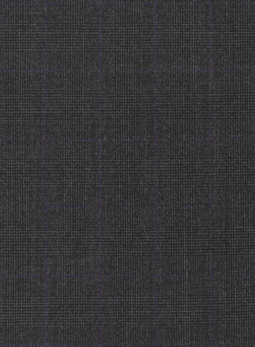 Bristol Glen Charcoal Pants - StudioSuits