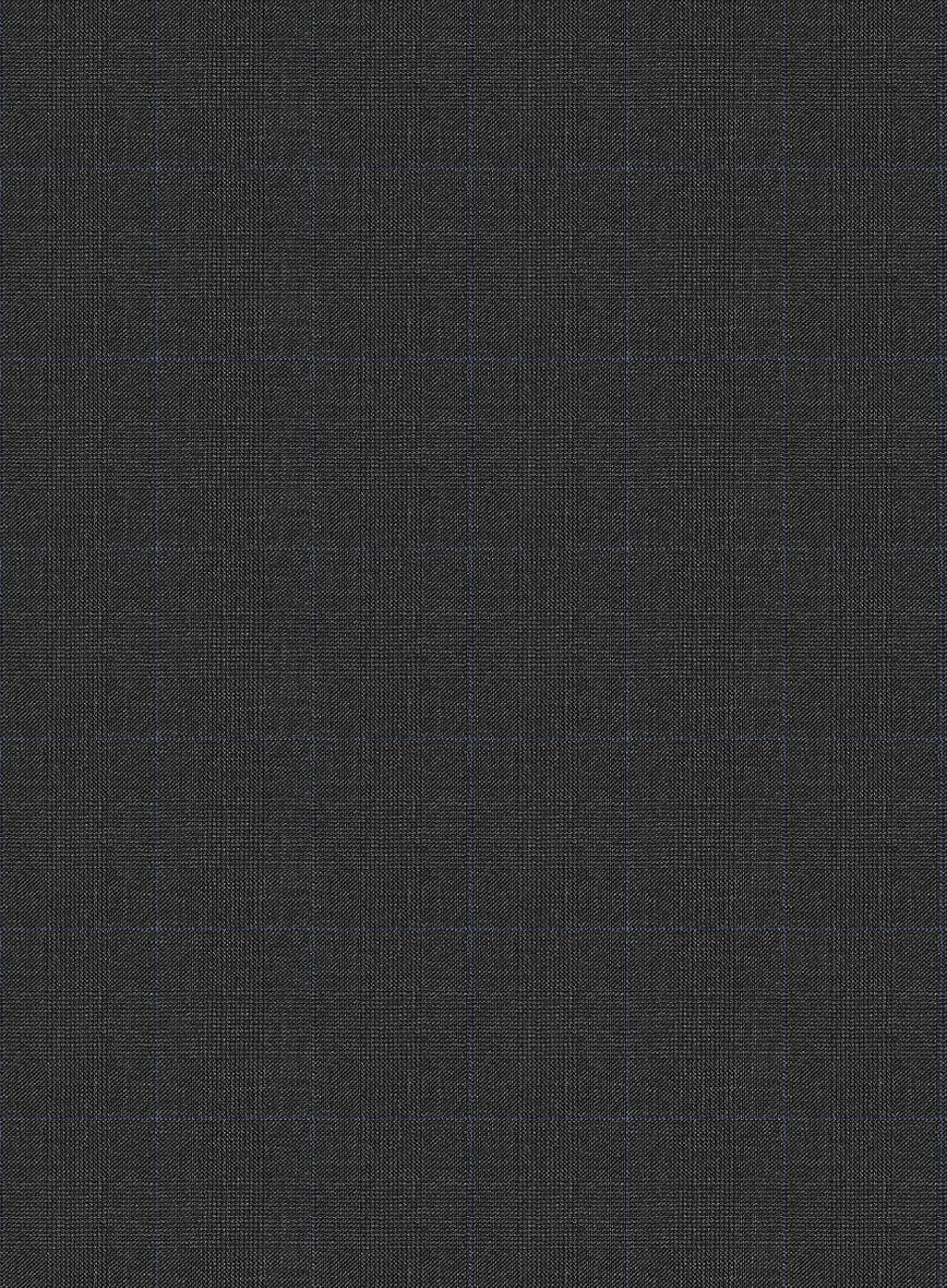 Bristol Glen Dark Gray Suit - StudioSuits