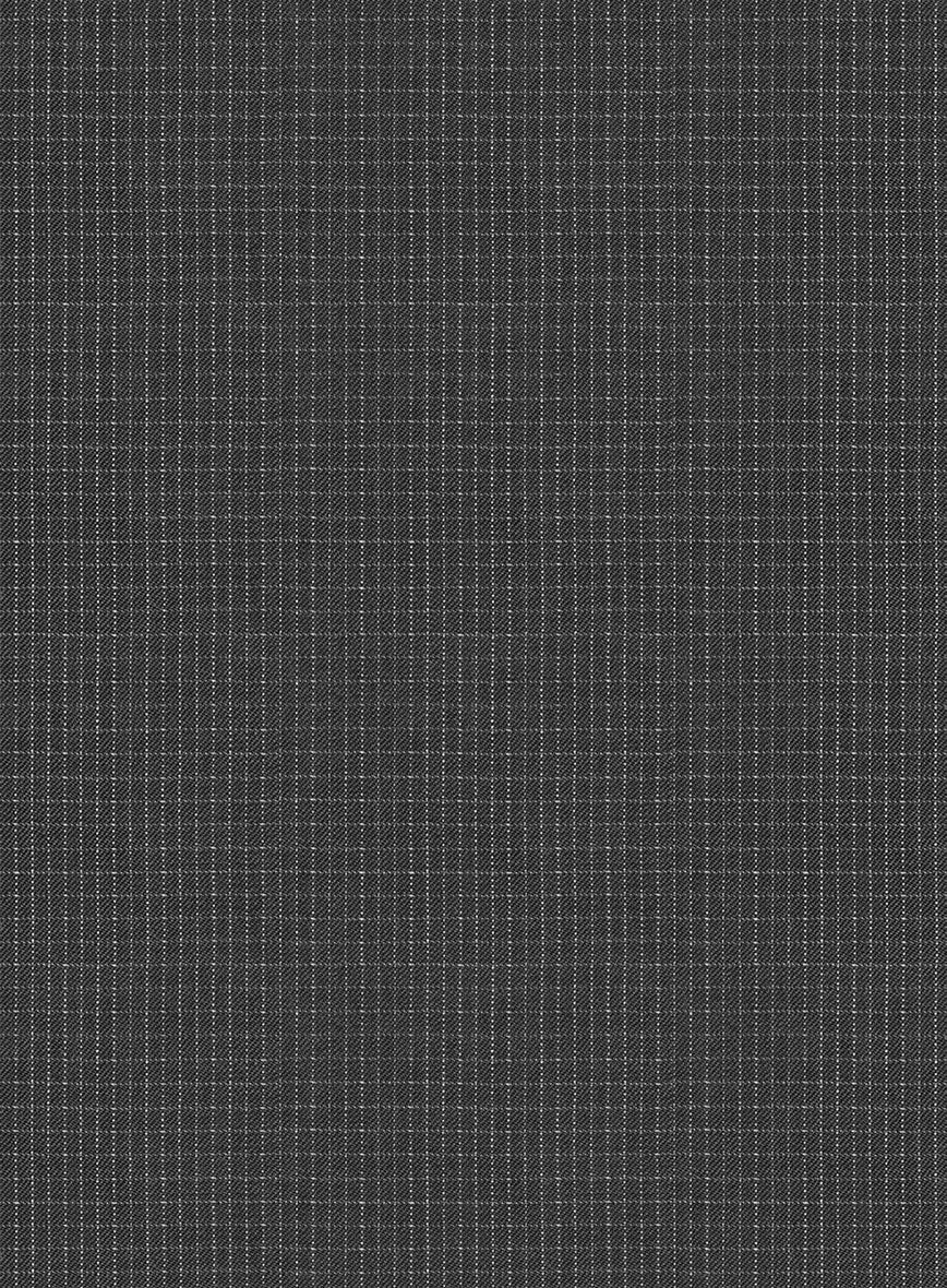 Bristol Gray Grid Jacket - StudioSuits