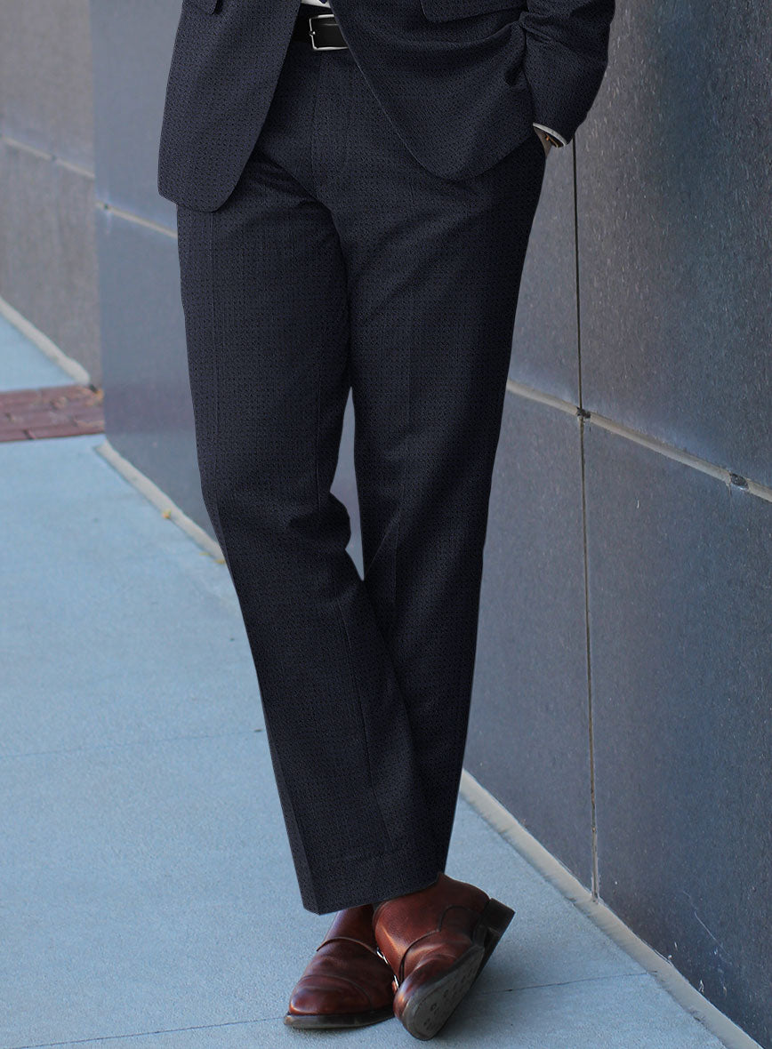 Bristol Ippoli Blue Pants - StudioSuits
